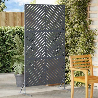 vidaXL Obrazovka pro soukromí 100 x 50 x 180 cm Ocel Antracitová