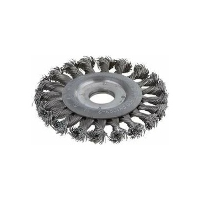 Wolfcraft Drátěný kartáčový kotouč 115 cop otv. 22mm 2148000