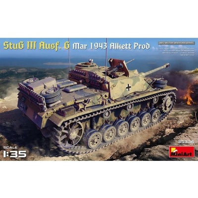 MiniArt Tank StuG III Ausf. G March 1 943 Alkett Prod. 35336 1:35