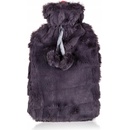 CALME Láhev zahřívací termofor PLUSH 2 l, černá