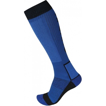Husky ponožky Snow Wool modrá / čierna