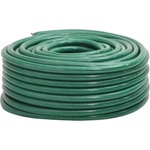 vidaXL Градински маркуч зелен 1" 100 м PVC (154392)