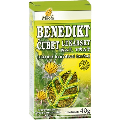Milota Čaj Benedikt čubet nať 40 g