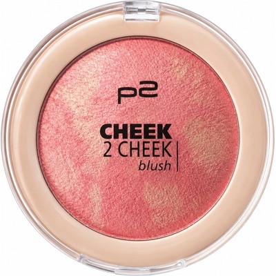 p2 Cheek 2 Cheek tvářenka 010 Flamingo Fizz 10,5 g