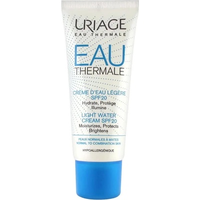 Uriage Eau Light Water Cream SPF20 40ml - White / Blue (Blue)