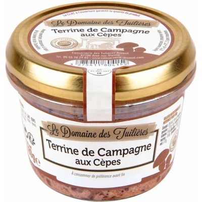 Tuiliéres Terrine Campagne aux Cépes Terina s hríbikmi 180 g