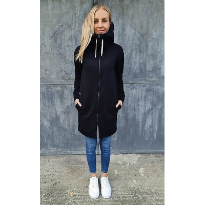 M.ASCH-Be original Long Insulated Hooded Zip Black