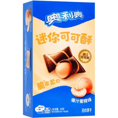 Oreo Mini Cocoa Crisp Peach 40 g