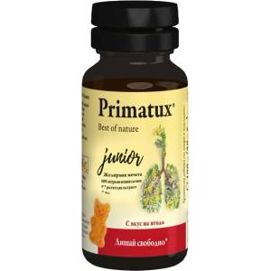 Abo Pharma Primatux Билкови желирани мечета, ягода, 20 броя, Abo Pharma