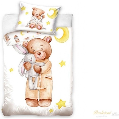 TipTrade povlečení Medvídek a usínáček 100 x 135 cm 40 x 60 cm – Hledejceny.cz