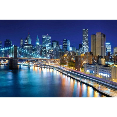 Dimex MS-5-2946 Vliesová fototapeta Manhattan Financial District rozměry 375 x 250 cm