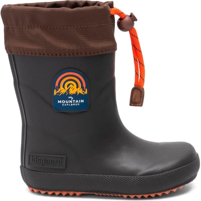 Bisgaard Детски гумени ботуши Bisgaard Kid's Thermo Wellington boots - Steel Grey - размер 24 (EU) (731-0141-0711)
