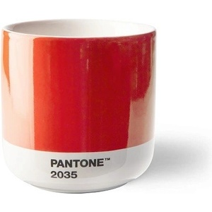 Pantone Червена порцеланова чаша за капучино 175 ml Red 2035 - Pantone (101062035)