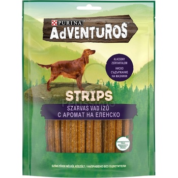 Purina ADVENTUROS Strips Елен и дивеч за кучета 90 г