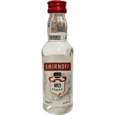 Smirnoff Red vodka 40% 0,05 l Mini (holá láhev)