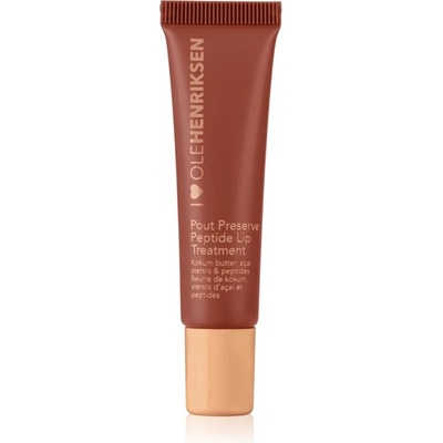 Olehenriksen Pout Preserve Peptide Lip Treatment hydratační lesk na rty Cocoa Crème 12 ml – Zboží Dáma