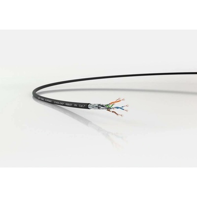 Lapp 2170452/500 ethernetový síťový kabel ETHERLINE® ROBUST 4 x 2 x 0.25 mm² černá 500 m