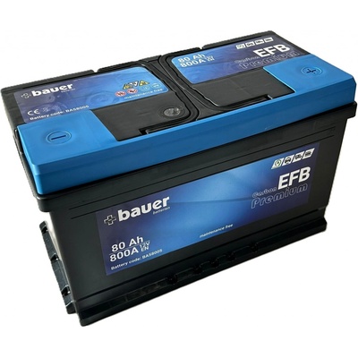 Bauer Carbon EFB 12V 80Ah 800A BA58005