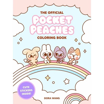 Andrews McMeel Publishing Official Pocket Peaches Coloring Book: Cozy Coloring and Cute Stickers