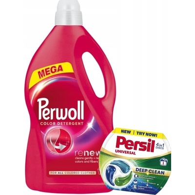 Perwoll tekutý prací prostředek na barevné prádlo 3,8 l