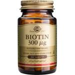 Solgar Хранителна добавка Биотин , Solgar Biotin 0.3mg 100 Tabs