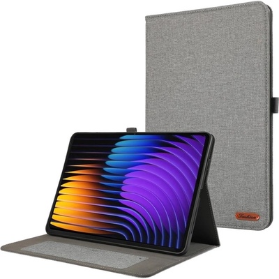 Vsetkonamobil 103532 FABRIC Zaklápací kryt pre Xiaomi Pad 7 / Pad 7 Pro / Pad 8 / Pad 8 Pro šedý