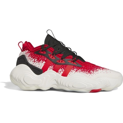 adidas Мъжки маратонки Adidas Trae Young 3 Low Trainers Mens - White/Blk/Red