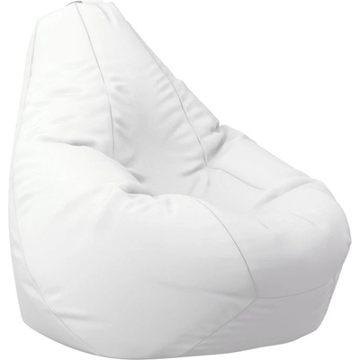 PUFRELAX Калъф за пуф круша, 220л. , Nirvana Hobbit - Teteron White (COVER_PUF-G-NH-TEX-WH)