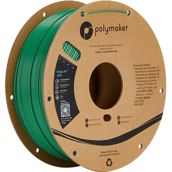 Polymaker PolyLite ASA Green - 1, 75 mm / 1000 g (PF01030)