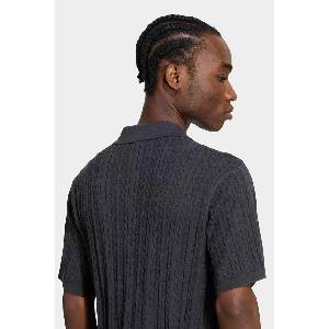 adidas Originals тениска тип пулове с яка мъжка от памук Cable Knit (KR9766)