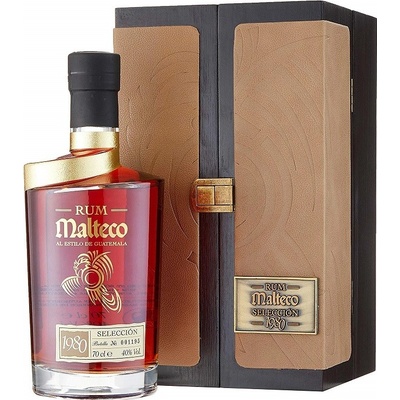 Malteco 1980 Selección Rum 40% 0,7 l (tuba)