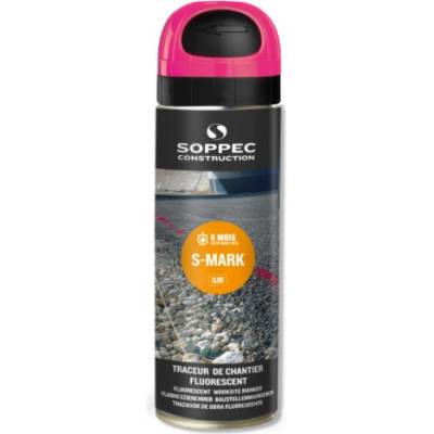 SOPPEC Značkovací sprej S-Mark Fluo 500 ml ružová
