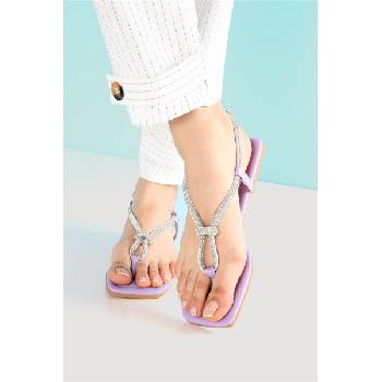 Moda Trend Дамски ежедневни сандали - Лилави #331377 (331377_Виолетово)