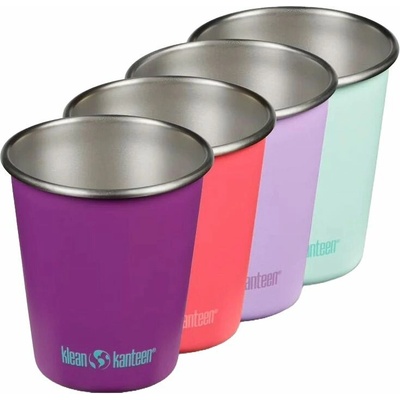 Klean Kanteen detských nerezových pohárikov Kid Cup 10oz 4 x 295 ml