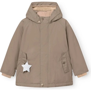 Mini A Ture Детско зимно яке Mini A Ture Kid's Matwally Winter jacket - Grey Brown - размер 110 (EU) (703-7025-0217)