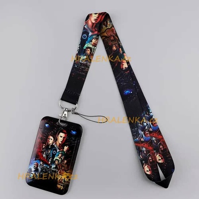 Šňůrka na krk 26018 s cedulkou na ID karty Stranger Things