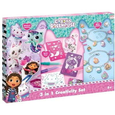 Totum Gabby's Dollhouse 3 In 1 Creative Set (tt420366)