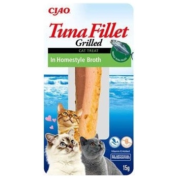 Inaba tuniakový filet pre mačky domáci vývar 15 g