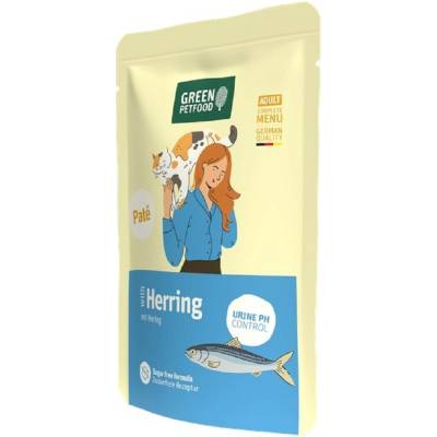 Green Petfood GPF Paté with Herring cat 85 g