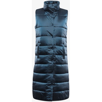 ALPINE PRO Дамска дълга ватирана жилетка с ръка ALPINE PRO UREFA синя ALPINE PRO | Sin | ЖЕНИ | XS