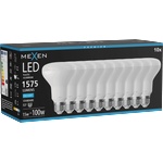 Mexen Nova 10x LED крушка E27, R80, 15W, Студена - 6500K, 1575 lm - L105-E27-1565-01x10 (L105-E27-1565-01x10)