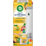 Air Wick Active Fresh Автоматичен спрей-ароматизатор за въздух, аромат Тропическо манго и маракуя, 228мл (5999109546869)