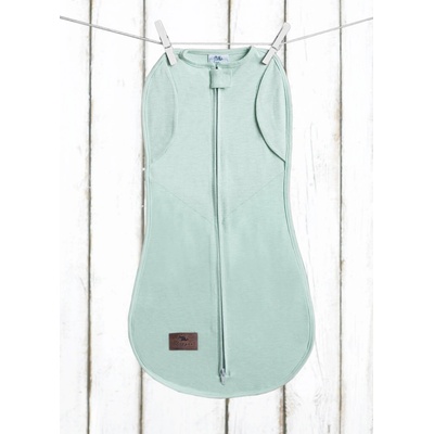 Sleepee Zavinovačka Second Step Swaddle s čepičkou Mintová
