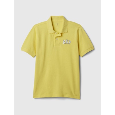 GAP 410085-00 dětské pique polo tričko žlutá