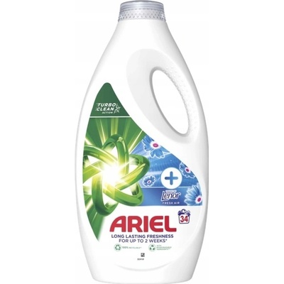 Ariel +Touch Of Lenor Fresh Air Tekutý Prací Prostriedok 1,7 l 34 PD