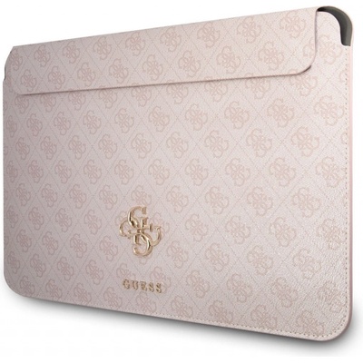 Guess GUCS13G4GFPI PU 4G Metal Logo Computer Sleeve 13" Pink