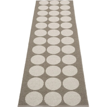 Pappelina Кафява и бежова пътека за открито и закрито 70x240 cm Hugo Walnut Linen - Pappelina (HU6K724)