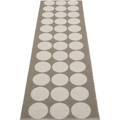 Pappelina Кафява и бежова пътека за открито и закрито 70x240 cm Hugo Walnut Linen - Pappelina (HU6K724)