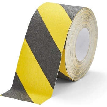FLOMA Hazard Standard korundová protiskluzová páska 18,3 x 10 cm x 0,7 mm žlutočerná