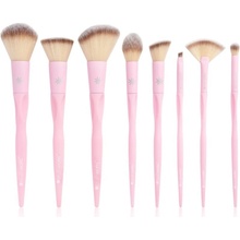 Brushworks HD Ultimate Makeup Brush Set štetec na púder + štetec na make-up + kontúrovací štetec + štetec na bronzer + štetec na lícenku, kontúrovanie a rozjasňovač + kefka